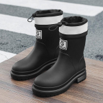 Keskealiste naiste moekad vabaaja vihmakingad kummikud kulumiskindlad veekingad l&uuml;hikesed 41