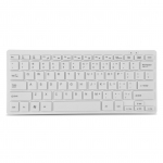 78 klahvi &uuml;li&otilde;huke mini-USB juhtmega klaviatuur lauaarvuti s&uuml;learvutile (Valge) valge