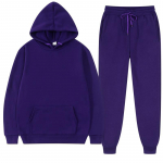 &Uuml;hev&auml;rviline kapuutsiga komplekt tasku pikkade varrukatega naiste kapuuts S&uuml;gis vabaaja jooksukost&uuml;&uuml;m dressipluus Naine Pullover Chandals Hombre L