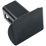 Veokonksu kate veoauto haagisele 2 50 mm maasturi vastuv&otilde;tja pistik, auto stiilimiskork Pukseerimine, must haakekonks t&uuml;hi kattetoru must