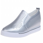 Neli aastaaega Mood Hingav ja Mugav Auk Naiste Mood Kolledži Vabaaja K&otilde;rgust Suurendavad Valged Kingad Naiste Kingad 41