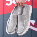 Meeste vabaaja l&otilde;uendist kingad suvised lamedad libisemiskingad Kerged s&otilde;idujalatsid Hingavad paadikingad 39