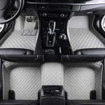 Kohandatud 3D t&auml;iskattega auto p&otilde;randamatid Hyundai Equus 4-kohalisele 2010-2017 aasta mudelile, interj&ouml;&ouml;ri detailid, auto lisavarustus Gray 5 Seat