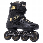 T&auml;iskasvanute rulluisud - Efektsed lamedad professionaalsed rulluisukingad meestele ja naistele 38 kuld/must