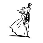 Tampon - Jeunes mari&eacute;s - Art&eacute;mio