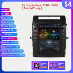 Ossuret 9.7 7862 Android 13 Autoraadio Toyota Verso 2004-2009 jaoks Multimeediapleier 4G Carplay GPS navi Stereo 7862 Peaseade Puuteekraan GPS DSP WIFI S4 8Core 4G 32G