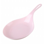 Korea k&auml;eshoitav roog, moodne valge k&auml;epidemega, suur lusikaalus, friikartulid, praetud kana suupistetaldrik, puuviljamagustoidukoogitaldrik, uus valge