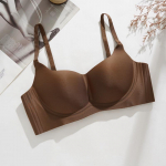 &Otilde;mblusteta rinnahoidjad naistele juhtmevaba aluspesu push-up s&uuml;gav V-kaelusega bralett naiste &otilde;huke n&auml;htamatu rinnahoidja seksikas &uuml;hev&auml;rviline pesu 32 must