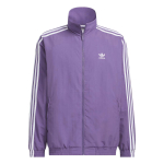 Adidas Originals Firebird Spordijakk Logoga Mugav Seisukrae Pikkade Varrukatega Jakk Meeste Jakk Tehniline Lilla KC1456 XL gray