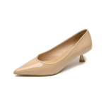 Weiwei t&uuml;druk 739-1 prantsuse kassikontsaga terava ninaga &uuml;hekordsed naiste stiletto t&ouml;&ouml;kingad madala temperamendiga k&otilde;rged kontsad pehme tallaga 34