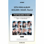 ATEEZ [KULDNE TUND : Osa 3] POCAALBUM ver. (Interneti-kasu) RANDOM /EVERLINE SEONGHWA
