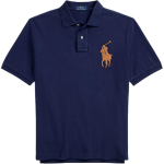 Polo Ralph Lauren Klassikaline l&otilde;ige &Uuml;hev&auml;rviline Ponilogo L&uuml;hikeste varrukatega Polo S&auml;rk Meeste pealisr&otilde;ivad Tumesinine 710958776-001 S blue