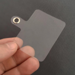 5 tk Mobiiltelefoni kaelapaela plaaster, kaotsiminekuvastane fikseeritud kaardiga telefoni&uuml;mbris, l&auml;bipaistev klamber