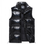 Meeste vabaaja talvine soe t&otilde;mblukk Varrukateta vest jakk Mantel Outwear Tops M