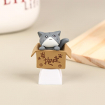 1 tk Cartoon Cat klaviatuuriklahvid Kolmem&otilde;&otilde;tmelised armsad Anime mehaanilised klahvistikud kollane