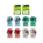 Tonymoly Detox n&auml;omask| 10 tk pakis| Lehtmask s&auml;rava naha jaoks| N&auml;omask essentsiga| Maskide komplekt