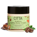 CITTA Arabica Coffee Body Cream For Men & Women | Rich Moisturization & Intense Nourishment | Perfect Solution Dryness | 100 gm
