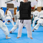 Karate Rindkere Kaitsja K&otilde;hu Kaitsmispadi Varustus Keha Ribi Kiiver Poksi Maadlemise jaoks S 41cmx50cm