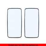 &Uuml;hilduv soojendusega tahavaatepeegli klaasi asendus 2012-2021 Mitsubishi Canter Fuso FE FB FG jaoks. Left Side