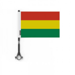 Drapeau - Boliivia - 5 t&uuml;kki - 14 x 21 cm - pol&uuml;ester - matt ja plastist