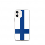 Coque T&eacute;lephone Drapeau Finlande &ndash; iPhone 12 mini