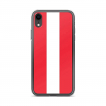 Coque iPhone XR - Drapeau de l'Autriche - Silikoonist supp - T&auml;ielik kaitse - Stiiliuim