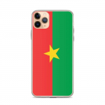 iPhone'i &uuml;mbris - Burkina Faso lipp - iPhone 11 Pro Max - Painduv - Mitmev&auml;rviline - Vertikaalne