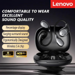 Lenovo TA320 OWS Bluetooth 5.4 Juhtmevabad K&otilde;rvaklapid TWS K&otilde;rvasisesed 400mAh Aku &Uuml;mbritsev Heli Ergonoomiliselt Kujundatud K&otilde;rvaklapid must