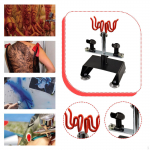 Holder Stand Model Spray Paint Tool for Tabletop Universal Sturdy Holds up to 4 es Table Mount Red Yellow