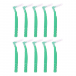 10 tk L-kujuline ortodontia breketid hambavahehari puhas hammaste vahel Mini hambahari hammastevaheline puhastus, reisi kaasaskantav