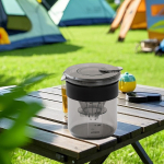 Pour over Coffee Cup Drip Stylish Ergonomic Adults with Scale Dripper for Backpacking Outdoor