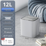 Automaatne nutikas induktsiooniga pr&uuml;gikast koju &ndash; Suur mahutavus elutuppa, k&ouml;&ouml;ki, vannituppa Long-lasting Battery - Rechargable