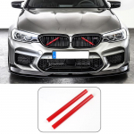 BMW X3 G01 F25 X4 G02 F26 X5 G05 jaoks 2011-2015 2016 2017 2018   2024 Auto esiv&otilde;re dekoratiivliistude kate punane