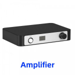 HIFI Mini Bluetooth 5.0 TPA3255 D-klassi v&otilde;imendi 2.0 Heliv&otilde;imendi 300Wx2 600W DSP-juhtimine Op-v&otilde;imendi Ne5532DR valge