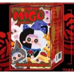 uus migo Beebi Kolm Pahandusemeistrit Seeria Vin&uuml;&uuml;l Pime Karbi Tegevusfiguur M&auml;nguasi Kawaii Nukud M&uuml;steeriumikarp Laste S&uuml;nnip&auml;ev t&uuml;druk Kingitus