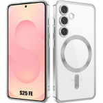 Coque de Protection - BOOLING - Samsung Galaxy S25 FE - Argent&eacute; - Antichoc - Protection Cam&eacute;ra