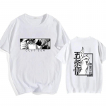 Moodne suvine naljakas anime Satoru Gojo Jujutsu Kaisen T-s&auml;rk Meeste Suur l&uuml;hikeste varrukatega sportlik vabaaja T-s&auml;rk Sportlikud pehmed topid 4XL