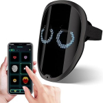 Bluetoothi rakendusega valgustuv LED-mask DIY pilt animatsioon tekst Halloweeni j&otilde;ulude karnevali kost&uuml;&uuml;mipeo m&auml;ng laste maskid deko kingitus