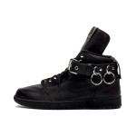 Comme des Gar&ccedil;ons x Air Jordan 1 Retro Strap High Must Unisex Tossud CN5738-001 38.5 black