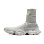 Reebok Sock Run.R Helehall Unisex tossud Valge Mineraal-udu Pesukollane DV5545 34.5