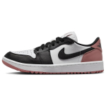 Air Jordan 1 Low Golf Rust Pink Unisex tossud Valge Must DD9315-106 44