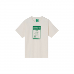 Adidas Originaalid Star Wars Yoda Theme Print Loose Fit Sport Crew Kaelusega l&uuml;hikeste varrukatega T-s&auml;rk Unisex Topid Valkjas GP3461 XS