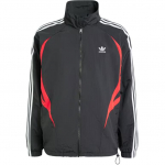 Adidas Originals Archive Treeningjakk V&auml;rvilise Bloki Logoga ja Mugava P&uuml;stkraega Pikkade Varrukatega Jakk Meeste Topid Must IY2092 S