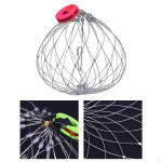 Tool Automatic ing for Saltwater Seawater Tackle Cast Snare Fishing Crawdad Reservoirs Rivers 52cm Sparse Net