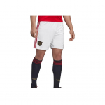 Adidas Manchester United Triibulised Hingavad Mugavad Jalgpallip&uuml;ksid Meeste L&uuml;hikesed P&uuml;ksid Valged DW7895 S