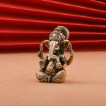 Vintage Messingist Lord Ganesha Kuju Buddha Kaunistused Ol&uuml;fants Hindu Jumal Skulptuur Figuriinid Kodu Kontori Kaunistus Buddha Kujud