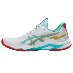 ASICS Netburner Ballistic FF 4 Valge Meriklaas Naiste Tennised 1052A090-960 40.5