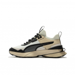 Puma Pwrframe Kangast kihiline veisenahk S&uuml;nteetiline nahk Mugavad Mitmek&uuml;lgsed Tasakaal Madala s&auml;&auml;rega vabaajajalatsid Unisex toss Hall Must 390037-01 35.5