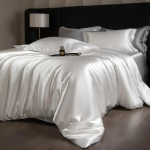 Naturaalne mooruspuu siidist voodipesukomplekt Tekikate 2 tk Padjap&uuml;&uuml;rid King Queen suurusega Voodikate Voodipesu Komplektid Flat Bed Sheet&150 X200cm-3pc set