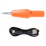 K&auml;eshoitav kanakitkumismasin Elektriline kodulindude sulgede kitkuja kaasaskantav automaatne kodulindude l&uuml;hikeste juuste kitkumise t&ouml;&ouml;riist oranž